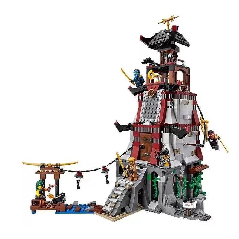 For LEGO New 70594 Ninjago The Lighthouse Siege Retired Set 815 PCS