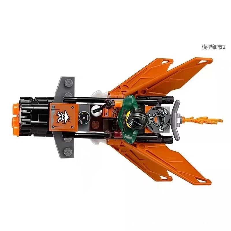 For LEGO New 70594 Ninjago The Lighthouse Siege Retired Set 815 PCS