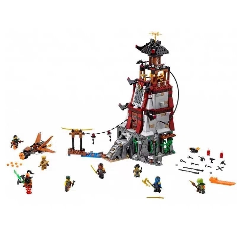 For LEGO New 70594 Ninjago The Lighthouse Siege Retired Set 815 PCS