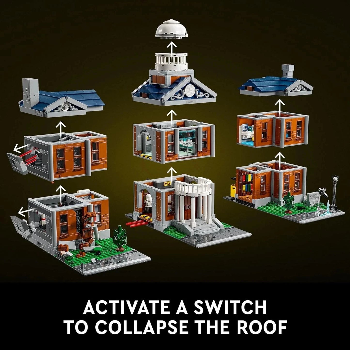 For LEGO NEW 76294 Marvel X-Men The X-Mansion Building Set for Adults 3093 PCS