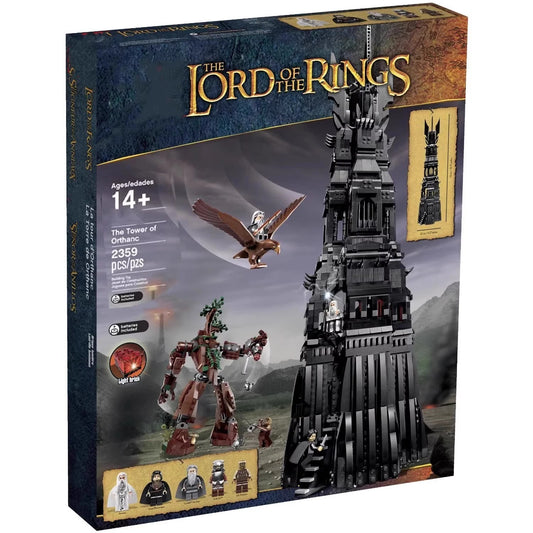 For LEGO NEW 10237 The Lord of the Rings: Tower of Orthanc Building Set 2359 PCS