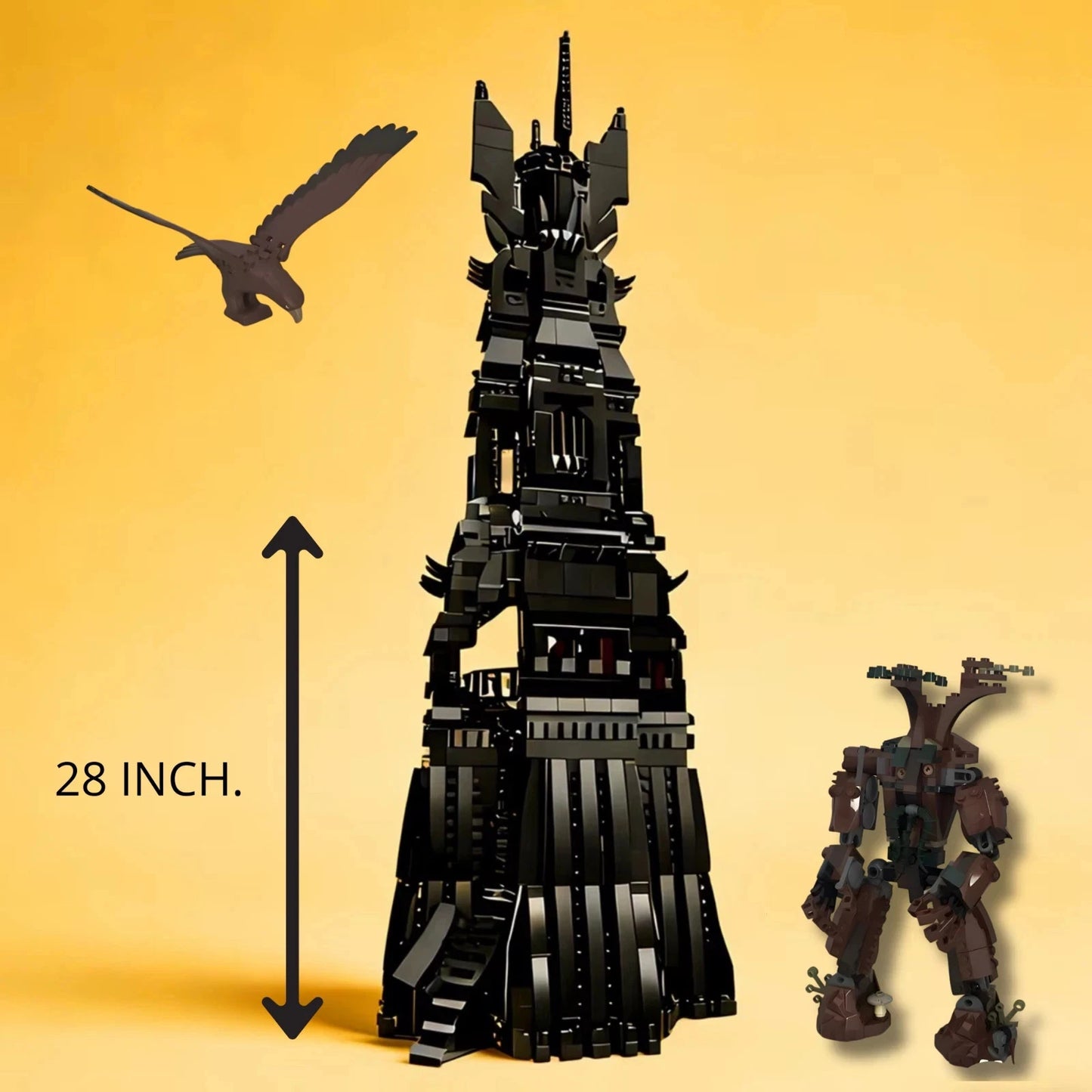 For LEGO NEW 10237 The Lord of the Rings: Tower of Orthanc Building Set 2359 PCS