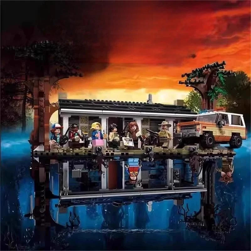 For LEGO NEW 75810 Stranger Things The Upside Down 2287 PCS Action Adventure Building Set