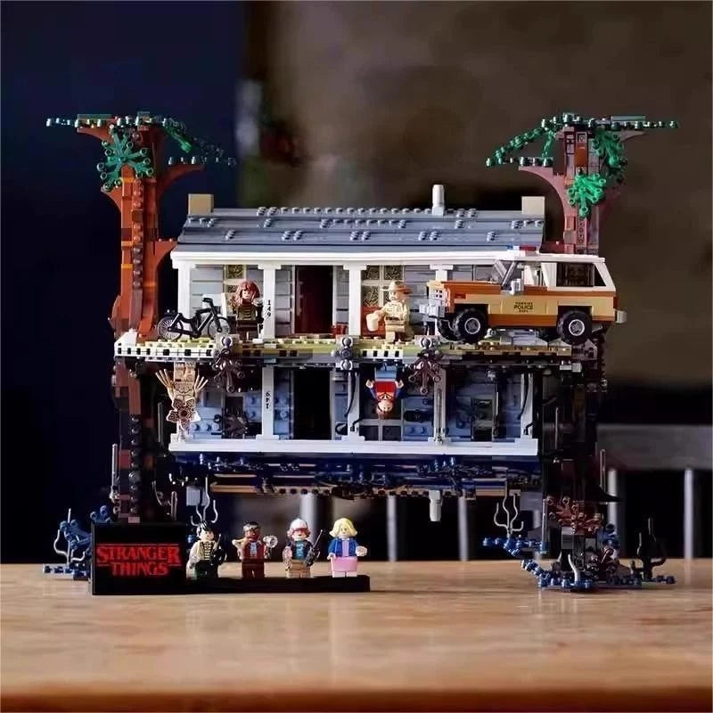 For LEGO NEW 75810 Stranger Things The Upside Down 2287 PCS Action Adventure Building Set