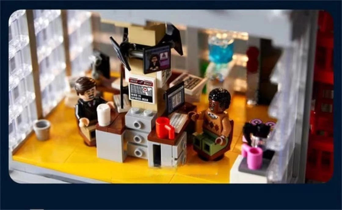For LEGO New 76178 Marvel Spider-Man Daily Bugle Newspaper Office - Building Set