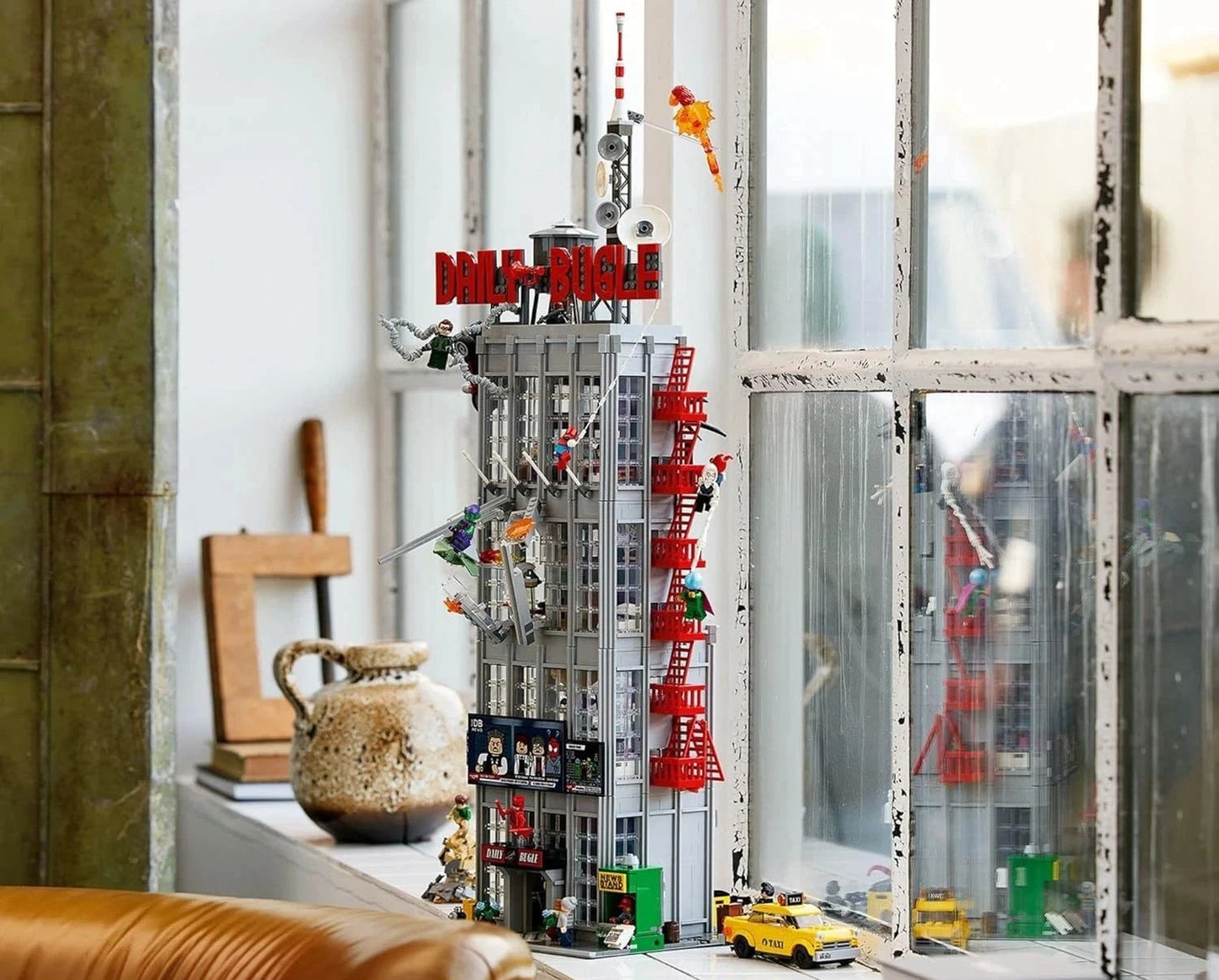 For LEGO New 76178 Marvel Spider-Man Daily Bugle Newspaper Office - Building Set