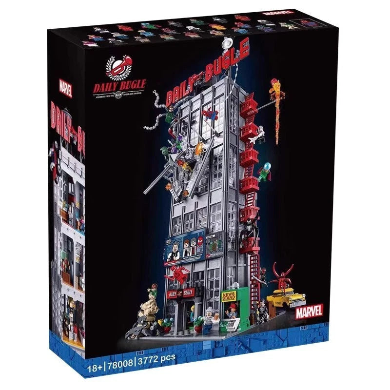 For LEGO New 76178 Marvel Spider-Man Daily Bugle Newspaper Office - Building Set