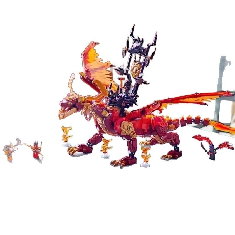 New 71822 NINJAGO: Source Dragon of Motion Building Toy Set