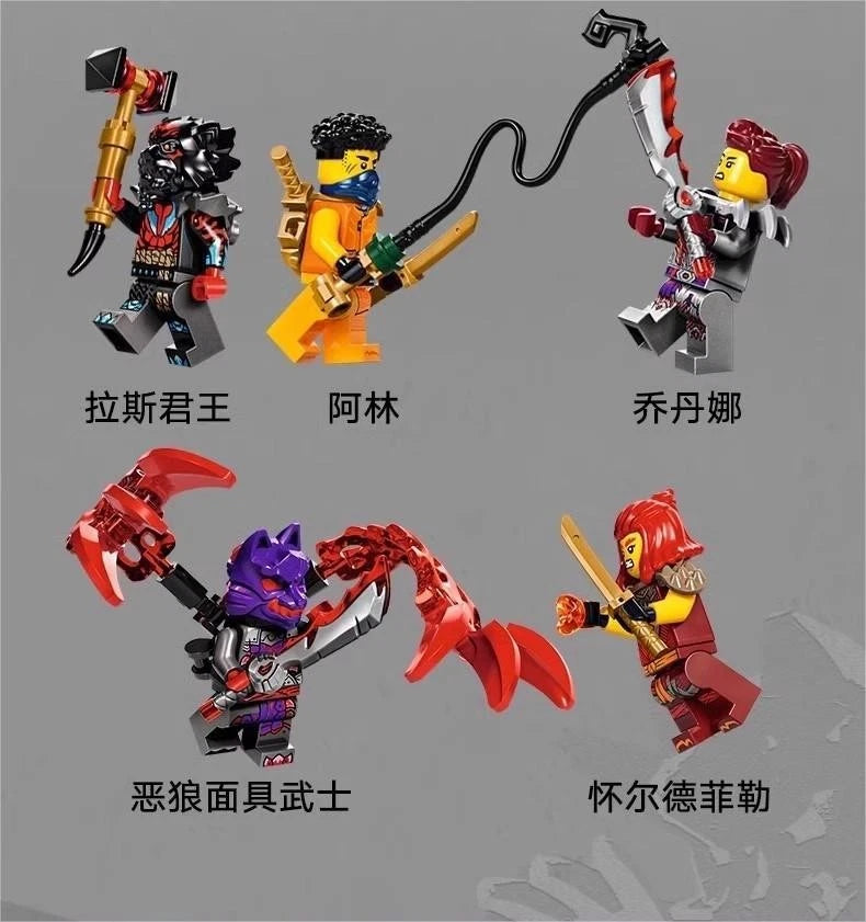 New 71822 NINJAGO: Source Dragon of Motion Building Toy Set