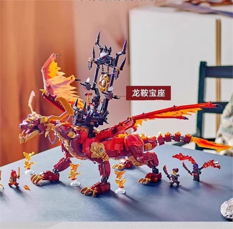New 71822 NINJAGO: Source Dragon of Motion Building Toy Set