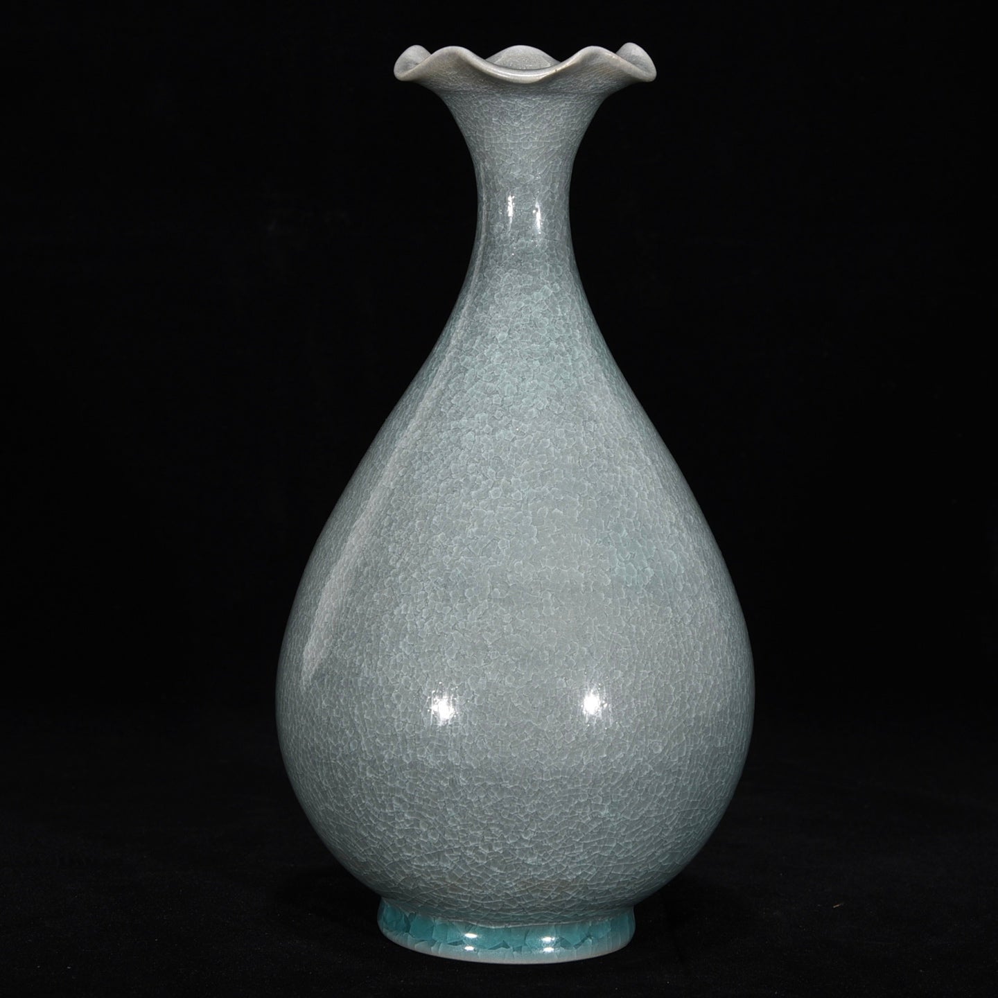 Ancient China Antique Song Dynasty Ru Kiln Porcelain Vases