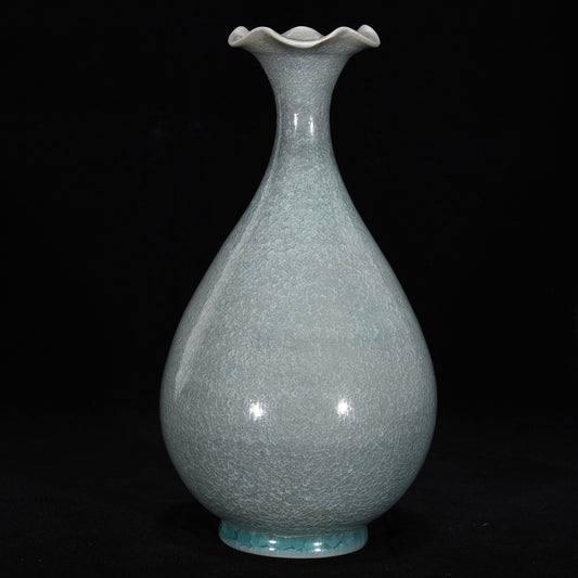 Ancient China Antique Song Dynasty Ru Kiln Porcelain Vases