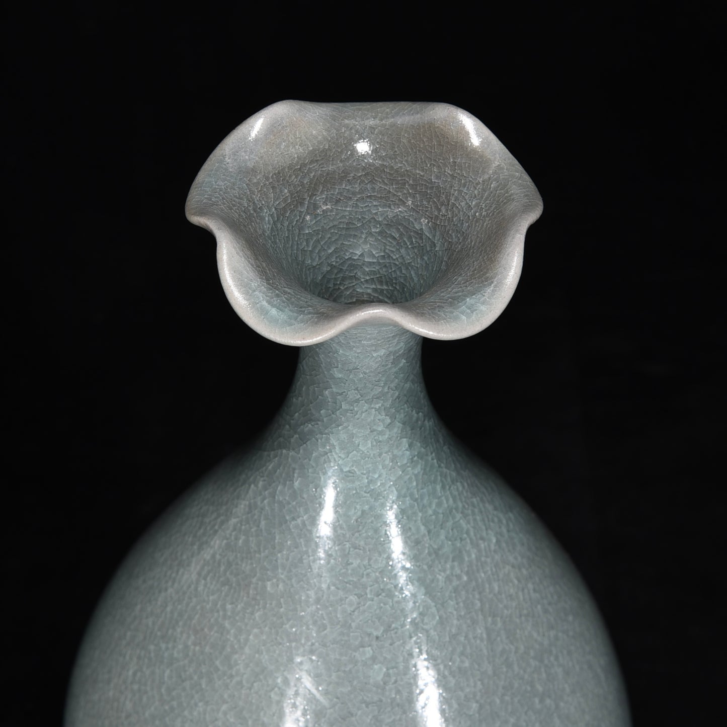 Ancient China Antique Song Dynasty Ru Kiln Porcelain Vases