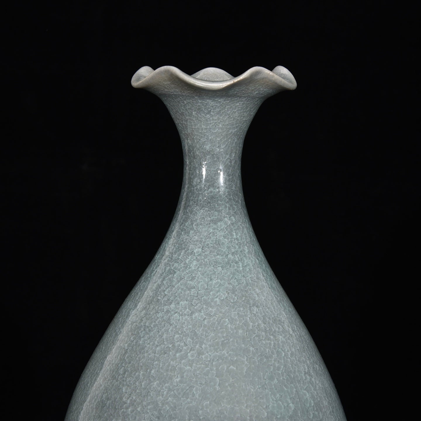 Ancient China Antique Song Dynasty Ru Kiln Porcelain Vases