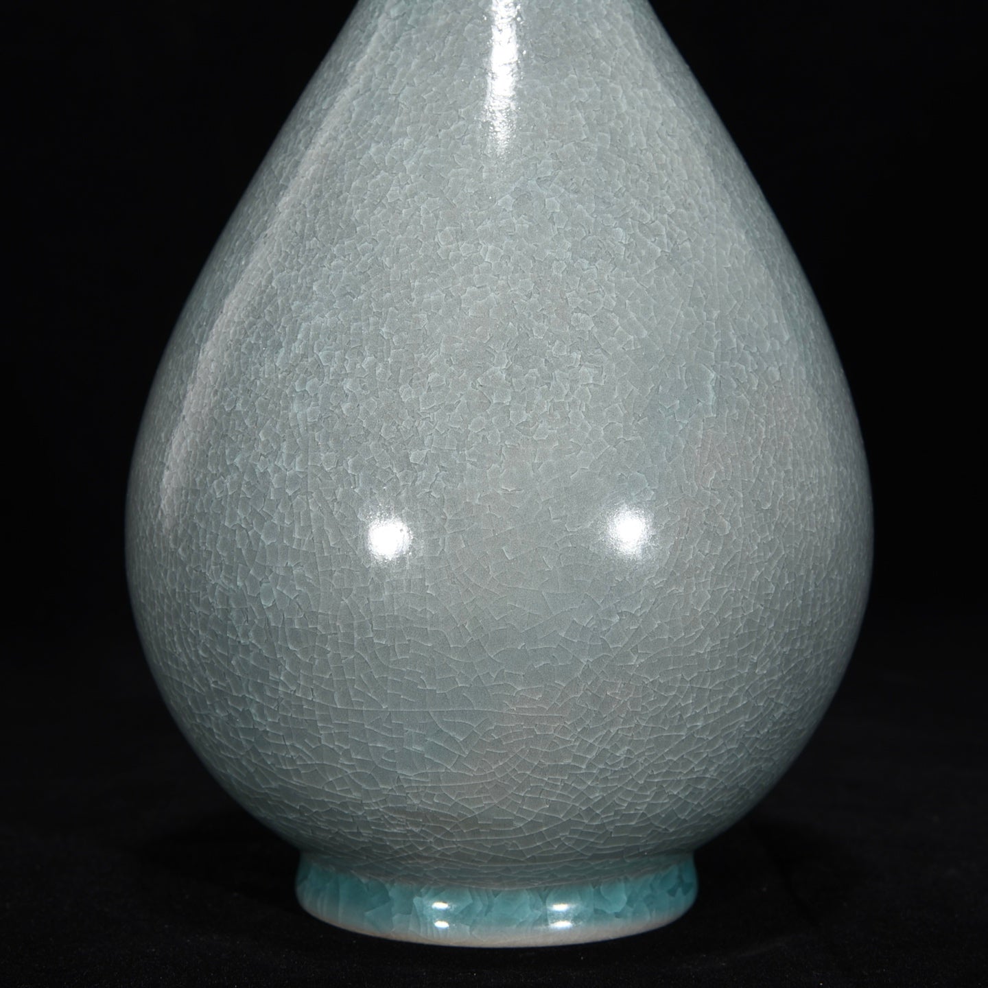 Ancient China Antique Song Dynasty Ru Kiln Porcelain Vases