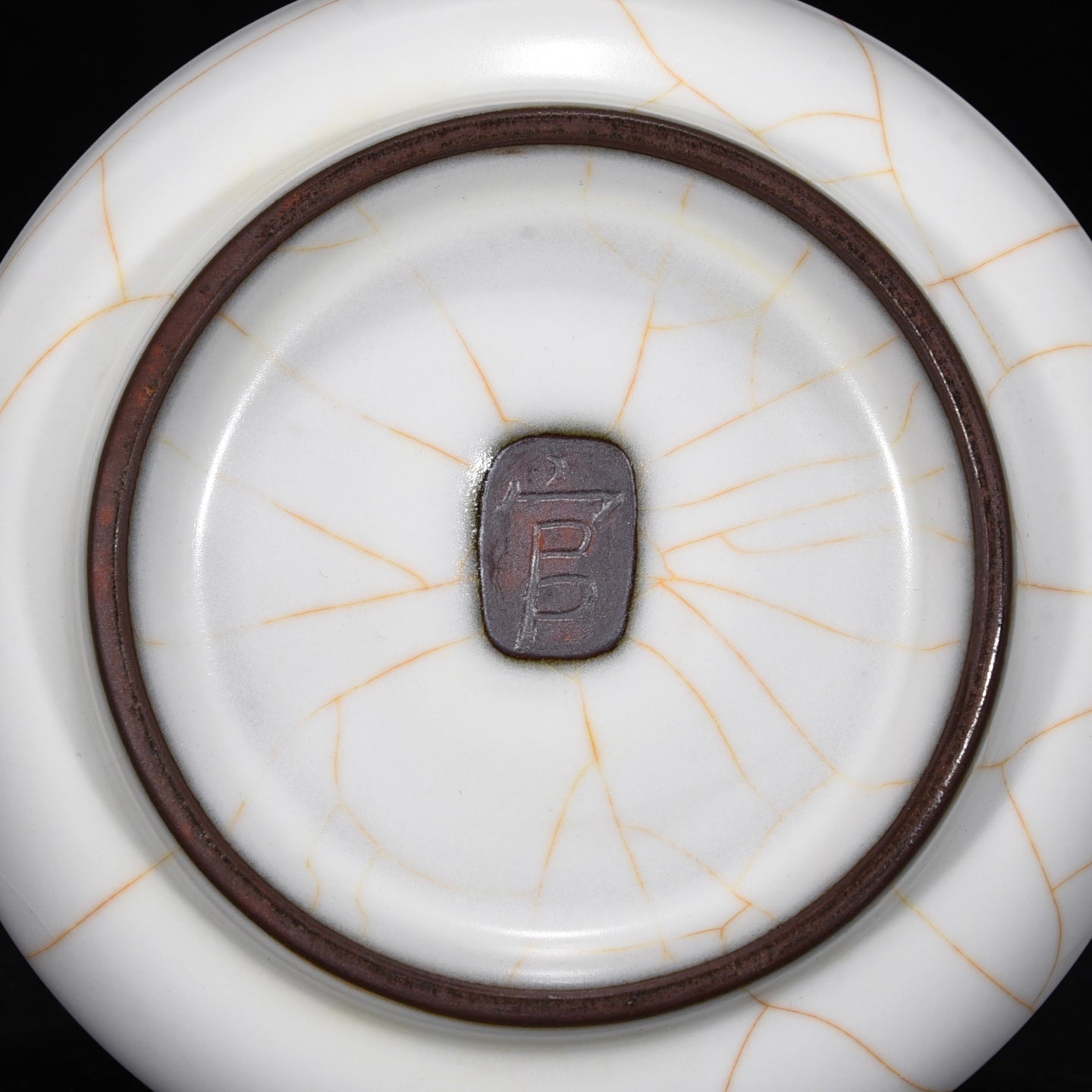 Ancient China Antique Song Dynasty Guan Kiln White Glaze Porcelain Vases